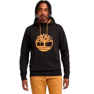 Timberland Men's Northwood US Tree Logo Brushed Back Hoodie, Size XL